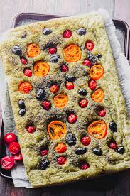Focaccia bread is one of the most famous italian flatbreads. Focaccia Bread With Za Atar Olives And Tomatoes May I Have That Recipe