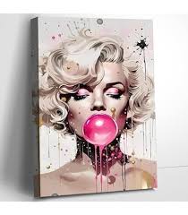 Amazon.com: ARTSPRINTS Marilyn Monroe and her quote Photo PRINT ON FRAMED  CANVAS WALL ART Home Decoration 12 x 8 inch -18mm depth: Posters & Prints