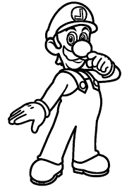 Cartoons coloring pages are a fun way for kids of all ages, adults to develop creativity, concentration, fine motor skills, and color recognition. Super Luigi Coloring Pages Download Print Online Coloring Pages For Free Color Nimbus