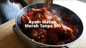 Angkat dan sajikan.mudah sekali kan membuatnya? Ayam Masak Merah Tanpa Sos Atau Gula Rendah Karbo Youtube