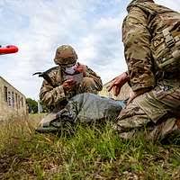 Cpl. James Tipton, Edson Range marksmanship coach,