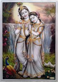 lord shri krishna with radha poster big size 20x28 krishna buddha bilder lord shri krishna with radha poster