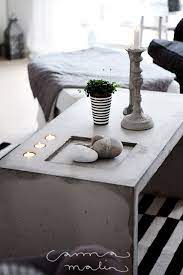 After i finished the table top, it was time to seal it. 18 Diy Concrete Coffee And Side Tables