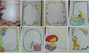 Maybe you would like to learn more about one of these? Easy Border Designs For Project File Pages Kids Art Craft