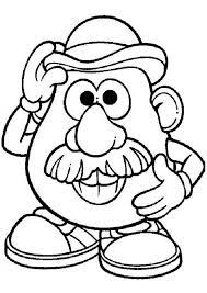 Educational fun kids coloring pages and preschool skills worksheets. Mr Potato Head Coloring Pages For Kids Bulk Color Coloring Home