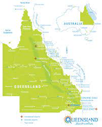 Qld East Coast Map Queensland Tourism Map - Queensland Australia
