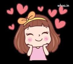 Kiss And Love You Gif Animated Images Of Heart - Cartoon Gif #3 Love- Animated-Gif Wallpaper