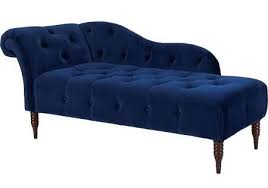 Jennifer Taylor Home Chaise Lounge Right Arm Facing Navy Blue Velvet Hand Tufted Tufted Chaise Lounge Chaise Lounge Chaise Lounge Chair