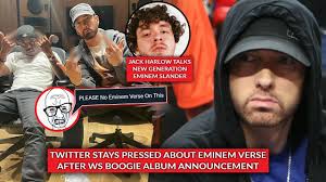 Find top songs and albums by jack harlow, including whats poppin, killer (remix) and more. Tweeps Pressed As Boogie Reveals Eminem Green Lit His Album Jack Harlow Talks Wave Of Eminem Hate Youtube