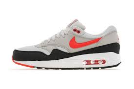 Nike Air Max 1 Light Bone Black Cherry Red Jd Sports Exclusive Nike Shoes Air Max Nike Air Max Classic Sneakers