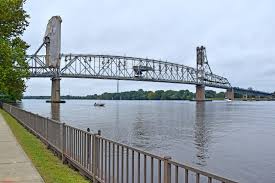 The burlington bristol bridge is the next in my series of bridges across the delaware river from pennsylvania to new jersey near philadelphia. Burlington Bristol Bridge From The Burlington Nj Waterfront Looking Downstream Southwesterly Bristol Bridge Burlington Jersey Shore