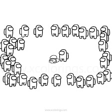 Among us coloring pages rules of playing among us, a game that is currently viral because it is (among us coloring pages). Among Us Coloring Pages I Found A Dead Body Xcolorings Com