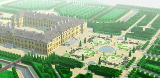 Ocean Multimedia Studio Rundale Palace Garden 3d Model In 2020 Palace Garden 3d Model Palace