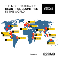 Voters rank brazil the gold medal in the adventure category for being sexy, fun and scenic. World S Most Naturally Beautiful Countries Seasia Co