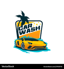 Car Wash Logo Template – Royalty-Free Vector | VectorStock