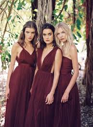 2018 Burgundy Maroon Bridesmaid Dresses Different Style Long Bridesmaid Dresses In 2020 Maroon Bridesmaid Dresses Bridesmaid Dresses Boho Maroon Bridesmaid