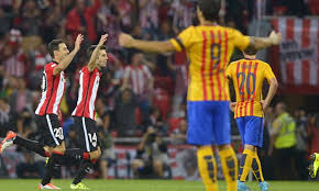 In their last 5 games played outside their stadium away team has recorded 0 victory, 3 in the last five years matches between barcelona and ath bilbao , home has 5 wins, 1. Aritz Aduriz Leads Athletic Bilbao To 4 0 Super Cup Win Over Barcelona La Liga The Guardian