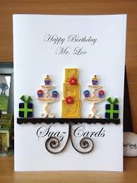Birthday Card For Boss With Photo Syaz Cards For A Dear Boss Quilling Birthday Cards Paper Quilling Cards Paper Quilling Designs