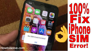 What does invalid sim card mean. No Sim Card Invalid Sim Or Card Failure Error On Iphone 12 Pro Max Xr Xs Can T Find Sim Ios 14 Youtube