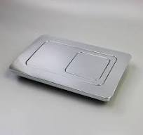Concealed toilet cistern panel singal push button Stainless ...