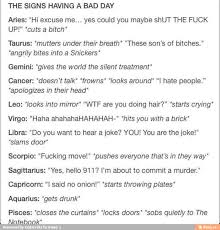 Some people just have general symptoms of not feeling well. Zodiacs Ifunny Zodiac Signs Funny Zodiac Signs Zodiac Signs Taurus