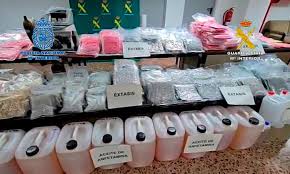 Busting people for smoking weed in a park isn't going to do anything to stop the trafficking of harder getting busted with less than a gram of pot and going to prison for a decade or two and having no. Spanish Police Seize Record Haul Of Synthetic Drugs Spain The Guardian