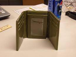 Didn't think you could get them in a homemade duct tape wallet, did you? High Quality Duct Tape Wallet Updated 10 Steps With Pictures Instructables