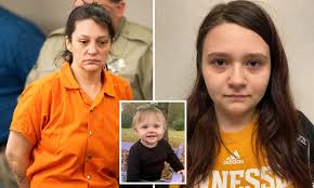 Grandmother and mother of missing toddler Evelyn Boswell are locked up in  the same jail