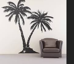 Incredibly detailed palm tree silhouette. Colourdrive Coconut Tree Stencil By Colourdrive Wall Stencils Designs Wall Stencils For Painting Large Stencils Wallpaper For Home And Office Painting
