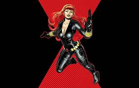 Black Widow, Black Widow, Natasha , section фантастика, black widow cartoon  HD wallpaper | Pxfuel