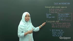 Self Introduction I Quipper Video Bahasa Inggris Kelas 10 Kurikulum 2013 Youtube