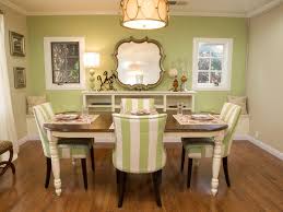 4.6 out of 5 stars 39. Green Dining Room With Striped Upholstered Chairs Hgtv