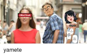 Mind Break Stop It No No Way That Would Never Fl Sto Stop Anime Meme On Me Me