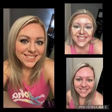 Okay don't mind the ratchet eyebrows and squinty eyes, but Olivia Long just  tried her palette