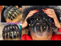 Natural Hairstyle W Jewels Rubber Band For Holidays Giveaway Announcement Too You Rubber Band Hairstyles Natural Hair Styles Curly Hair Styles Naturally
