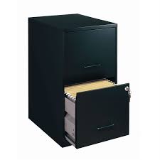File cabinets are a great solution for organizing documents. Black Metal 2 Drawer Vertical Filing File Cabinet Made In Usa Fastfurnishings Com