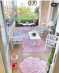 Balcony Decoration Balkon Dekorasyonu Bambu Koltuk Balkon Country Evleri Dekorasyon Fikirleri