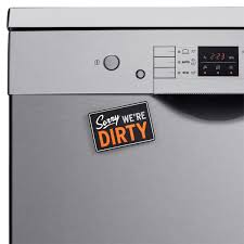 Run the filters under warm water. Fred Friends Flip Side Dishwasher Sign The Container Store