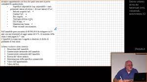 Siamo in grado di effettuare perizie immobiliari complete. Estimo Stima Sintetica Di Un Immobile Youtube