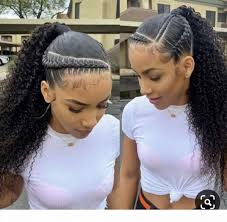 Cornrow in front single braid in the back. Discount Curly Braids Hairstyles 2021 On Sale At Dhgate Com