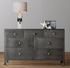 This dresser is part of our ellington platform bedroom set and nightstands. Knox Wide Steel Dresser