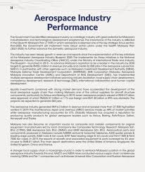 · the malaysian aerospace industry blueprint 2030 the blueprint has set a vision for malaysia to be the no. Page 14 Malaysia Aerospace Ir Jan 2020 Interactive