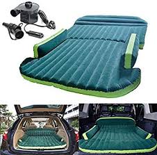 Robustes De Voitures Gonflables Matelas Air Lit Pour Suv Banquette Arriasre Mat Amazon Fr Sports Et L Lit De Couchage Accessoire De Voiture Matelas Camping