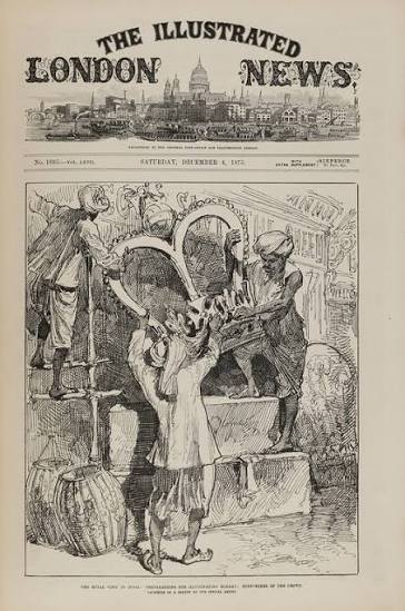 ILLUSTRATED LONDON NEWS AND THE GRAPHIC - Untitled [Bombay Illustrated: A Set of Eight Engravings and a Volume of The Illustrated London News, July–December 1875] @ | StoryLTD