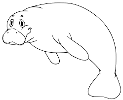 Alaska photography / getty images on the first saturday in march each year, people from all over the. Cartoon Manatee Coloring Page Free Printable Coloring Pages For Kids