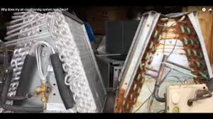 Ac not blowing cold air. Why Does My Air Conditioning System Leak Freon Youtube