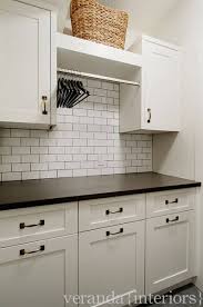 This kitchen above went with the traditional subway tile next time try using white grout if you are doing a diy job and then you can go and tint the grout after the fact. Using Dark Grout