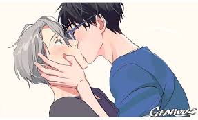 Gearousさんはinstagramを利用しています Wait Gearous Yurionice Katsukiyuri Fanart Anime Drawing Victornikiforov Kiss Chu Yuri On Ice Yuri Yuri Katsuki