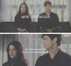 We Re Lightwoods We Break Noses And Accept The Consequences We Re Lightwoods We Break Noses And Accept The Consequences Alec And Izzy Shadowhunters Shadowhunters Alec Lightwood Aesthetic Shadowhunters Series