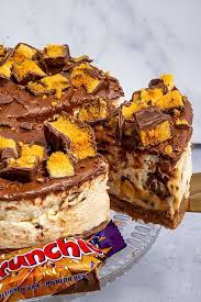 Gluten Free Crunchie Cheesecake Recipe No Bake Recipe Gluten Free Christmas Cake Recipe Dairy Free Cheesecake Baking